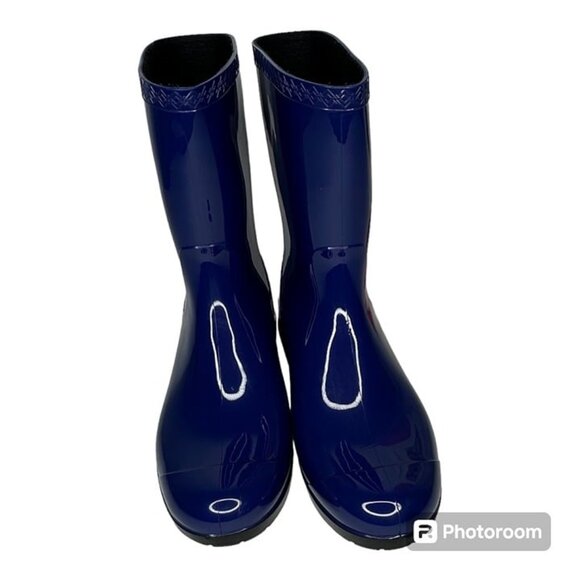 UGG Shoes - Ugg Women's Sienna Waterproof Royal Blue Rain Boots Size 11
